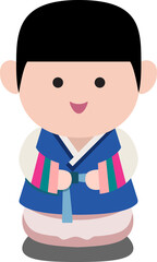 한복 캐릭터