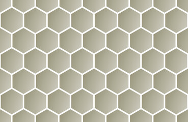 Gradient hexagon pattern for background.