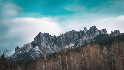 Castle Craige in the morning