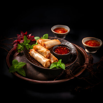 Poh Pia Tod, Thai Spring Rolls