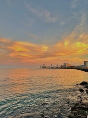 Playas en el Golfo de Mexico estado de Veracruz