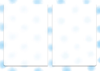 Grid with translucent margins over brush touch images with green dot smudge effects.

This is an A3 size image suitable for use as a design editing background.