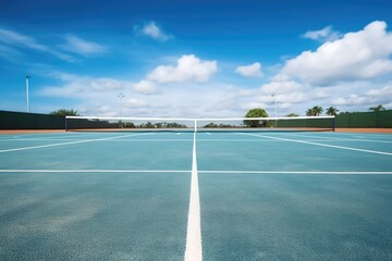 tennis court flat lay photography