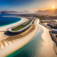 Beach and City