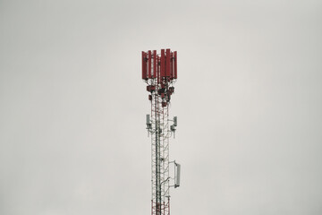 Revolutionizing Connectivity. Enabling Digital Transformation. Telecom Towers Powering 5G and 4G Cellular Networks in the Skies