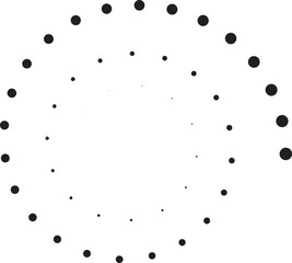 Dotted Spiral swirl icon