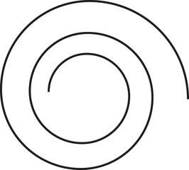 Spiral swirl icon
