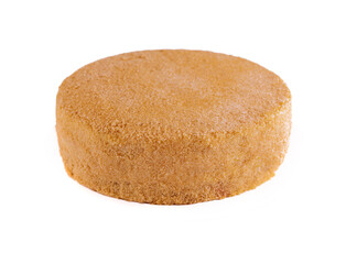 Napoleon Cake on a white background