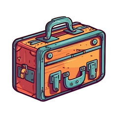 Travel bag handle symbolizes adventure and journey