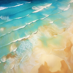 Fototapeta na wymiar A serene beach - Abstract Beachscape