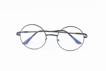 eyeglasses isolated on white background. eyeglasses on white background