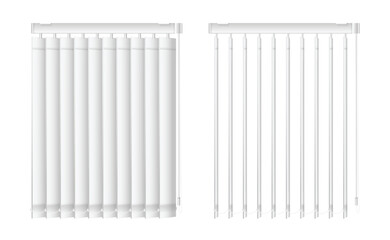Realistic Window Blinds Set