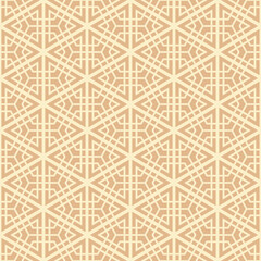 Japanese Luxury Triangle Mesh Mosaic Vector Seamless Pattern