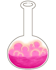 witch's poison bottle halloween