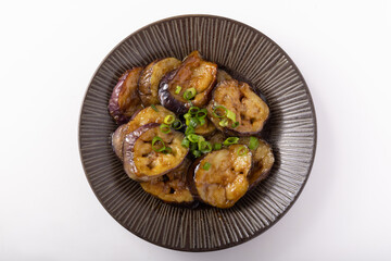 ナスの甘酢和え