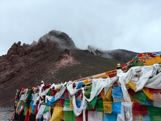Tibet Namtso Hanging Khata