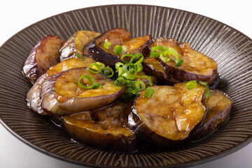 ナスの甘酢和え