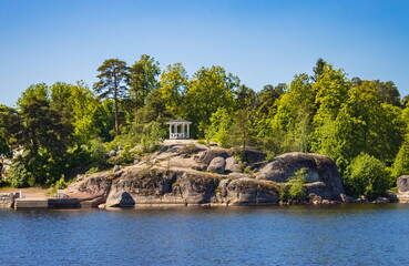 Natural park on the coast of the Baltic Sea.