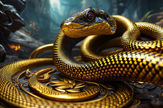 golden snake