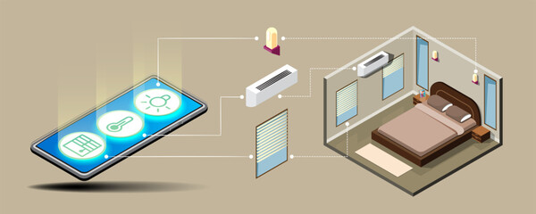 Internet of things (IoT) smart connection and control device in network of industry, resident and vehicle