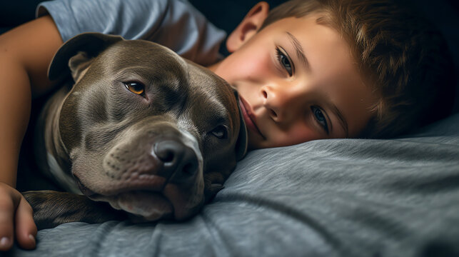 American Staffordshire Terrier with Generative AI