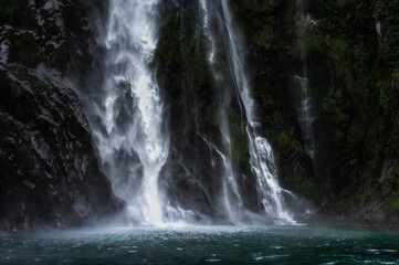 Stirling Falls, Milford Sound, New Zealand