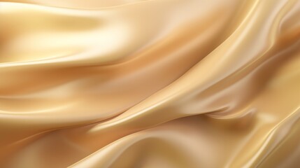 Fototapeta premium Silk Unfurled, Abstract Background with Luxurious Wavy Folds of Satin Velvet Material, generative ai.
