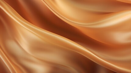 Fototapeta premium Silk Unfurled, Abstract Background with Luxurious Wavy Folds of Satin Velvet Material, generative ai.