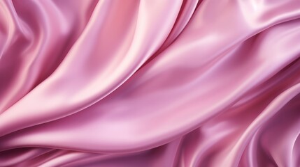 Fototapeta premium Silk Unfurled, Abstract Background with Luxurious Wavy Folds of Satin Velvet Material, generative ai.