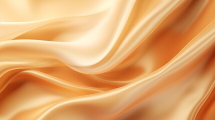 Fototapeta premium Silk Unfurled, Abstract Background with Luxurious Wavy Folds of Satin Velvet Material, generative ai.