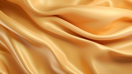 Obraz premium Silk Unfurled, Abstract Background with Luxurious Wavy Folds of Satin Velvet Material, generative ai.