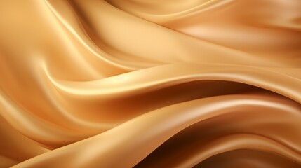 Fototapeta premium Silk Unfurled, Abstract Background with Luxurious Wavy Folds of Satin Velvet Material, generative ai.