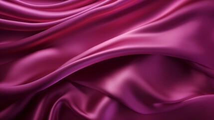 Fototapeta premium Silk Unfurled, Abstract Background with Luxurious Wavy Folds of Satin Velvet Material, generative ai.