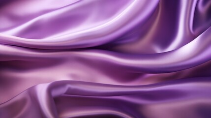 Obraz premium Silk Unfurled, Abstract Background with Luxurious Wavy Folds of Satin Velvet Material, generative ai.