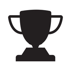 trophy icon, award vector
