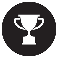 trophy icon, award vector