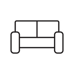 chair icon vector