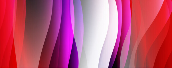 Abstract background, trendy simple fluid color gradients waves. Vector Illustration For Wallpaper, Banner, Background, Card, Book Illustration, landing page