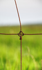 wire in shape of cross