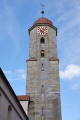 Fototapeta na wymiar Marienkirche in Ellwangen
