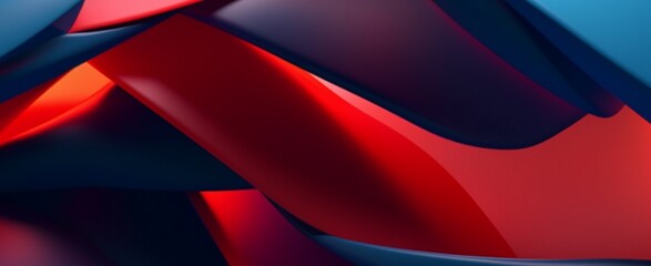 Blue red abstract background. generative ai