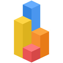 Obraz premium 3d chart