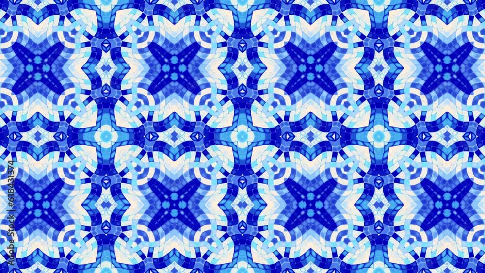 Poster transform geometric background. transformation art mosaic pattern. floor retro elegance mosaic. seam