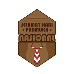 social media feed template design for national scout day celebration