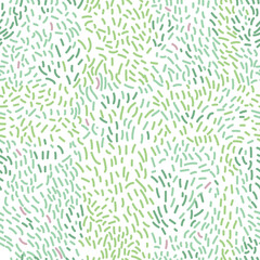 vector seamless floral pattern green grass 