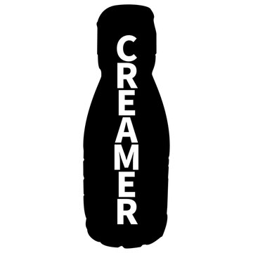 bottle of coffee creamer