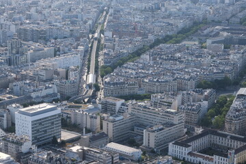 Paris building roofs, photos taken from the heights of Paris.

It gathers many types of buildings with characteristic Parisian roofs, from various districts of the city.
