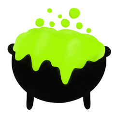 Halloween collection with hand drawn elements.