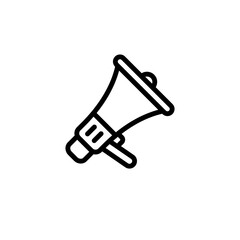 communication megaphone sign symbol vector