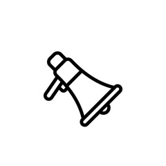 communication megaphone sign symbol vector
